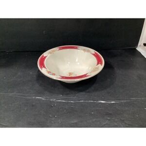 Homer Laughlin B1318 Vegetable Serving Bowl Vintage 1950s Floral China Round